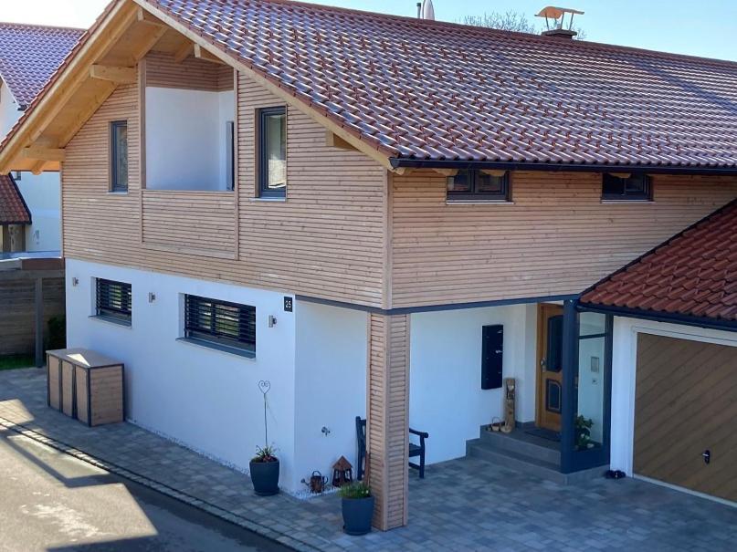 Ferienwohnung Feriennest Chiemseeglück Übersee Exterior foto