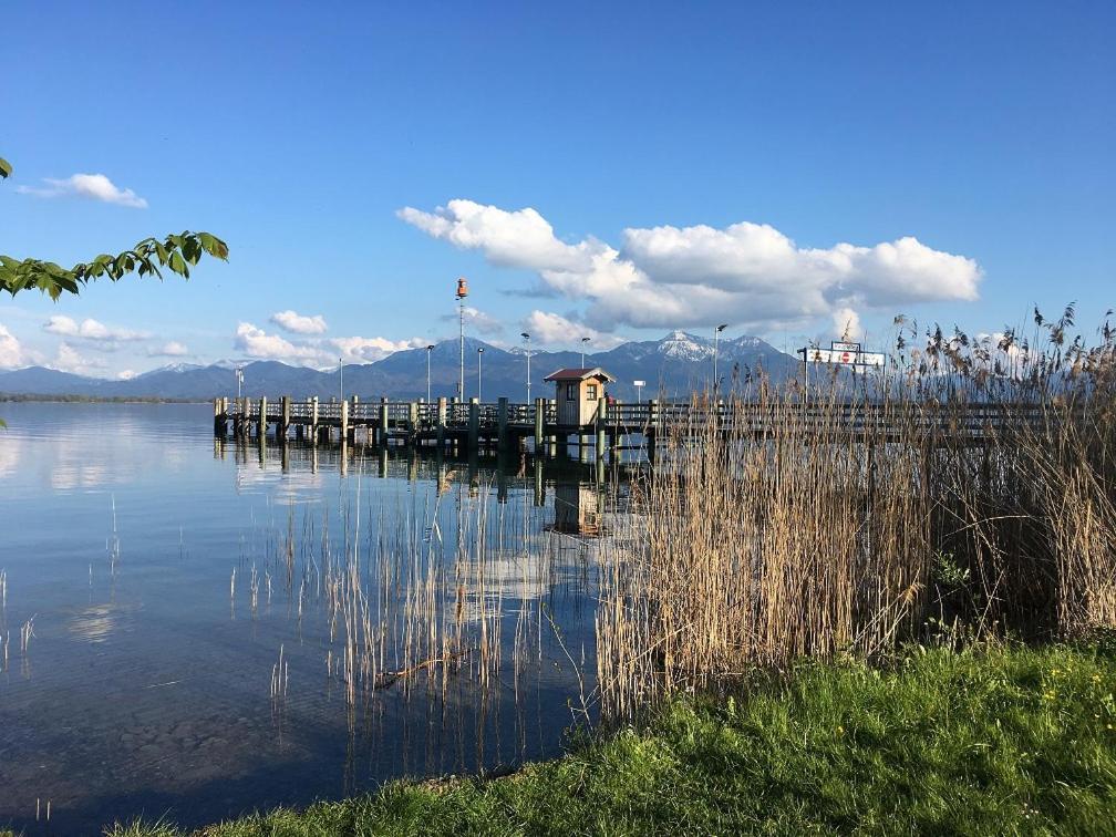 Ferienwohnung Feriennest Chiemseeglück Übersee Exterior foto