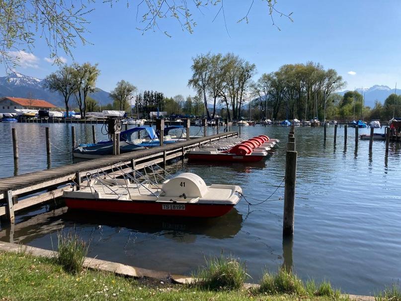 Ferienwohnung Feriennest Chiemseeglück Übersee Exterior foto