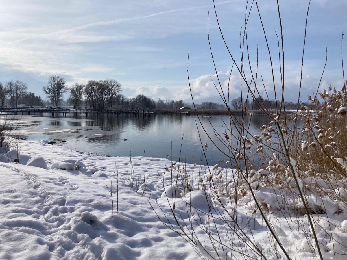 Ferienwohnung Feriennest Chiemseeglück Übersee Exterior foto