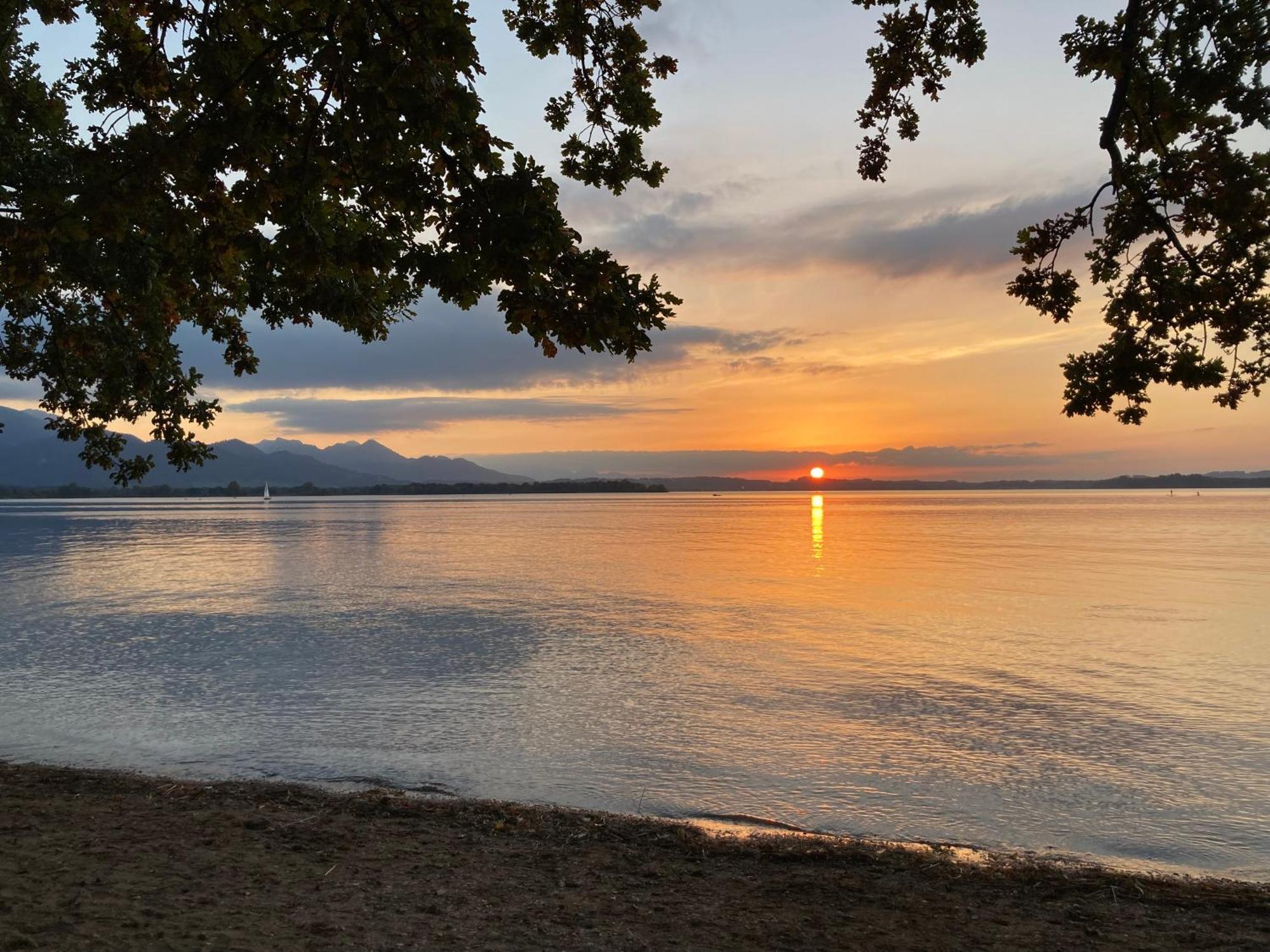 Ferienwohnung Feriennest Chiemseeglück Übersee Exterior foto